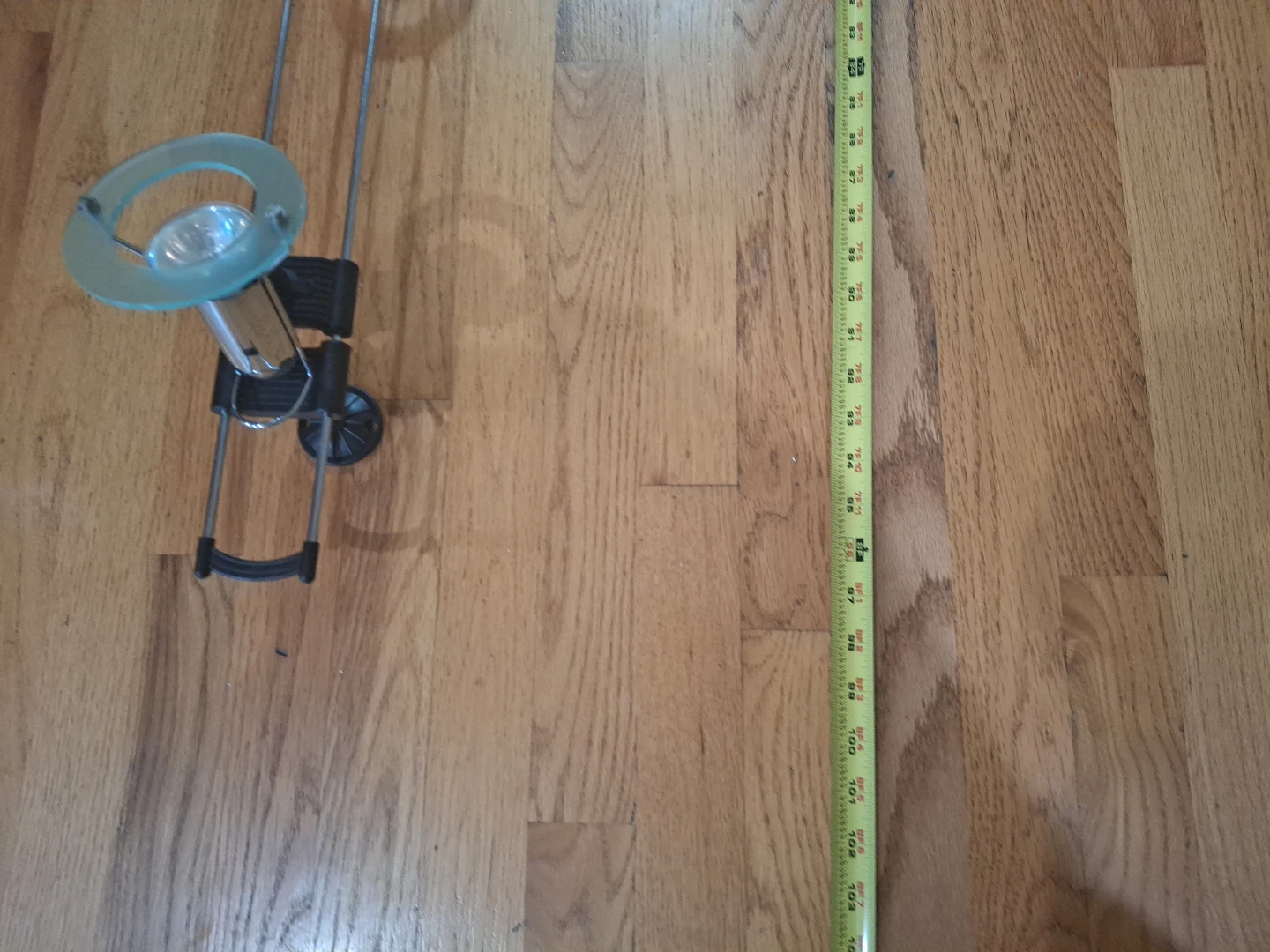 Low Voltage Halogen Cable Rail Track Light - 5 Heads Frost Glass - photo 2