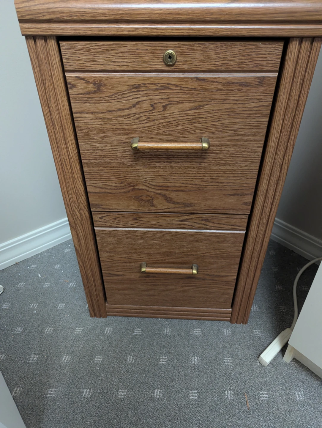 Wooden Filing Cabinet