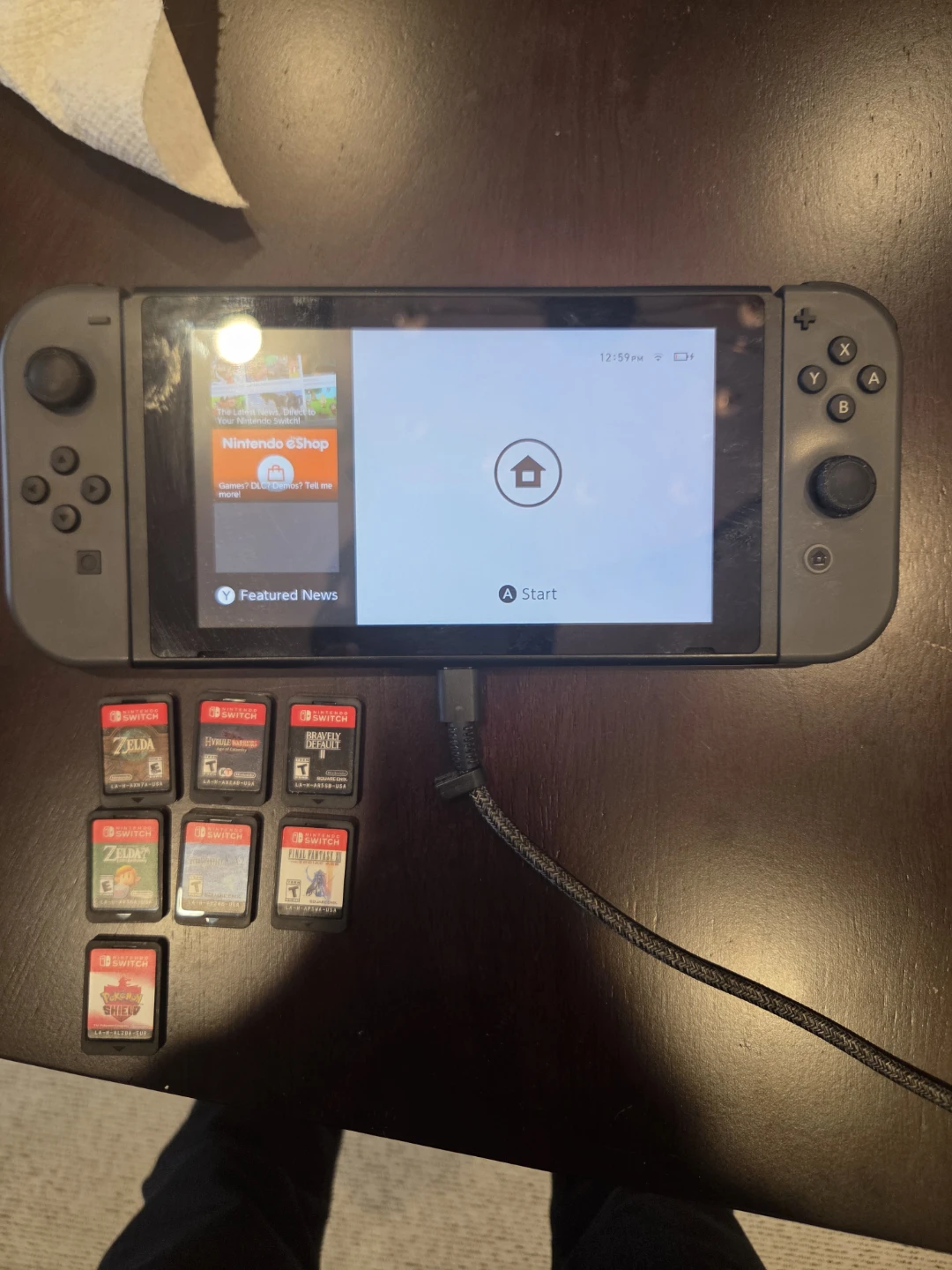Nintendo Switch + Games - photo 2