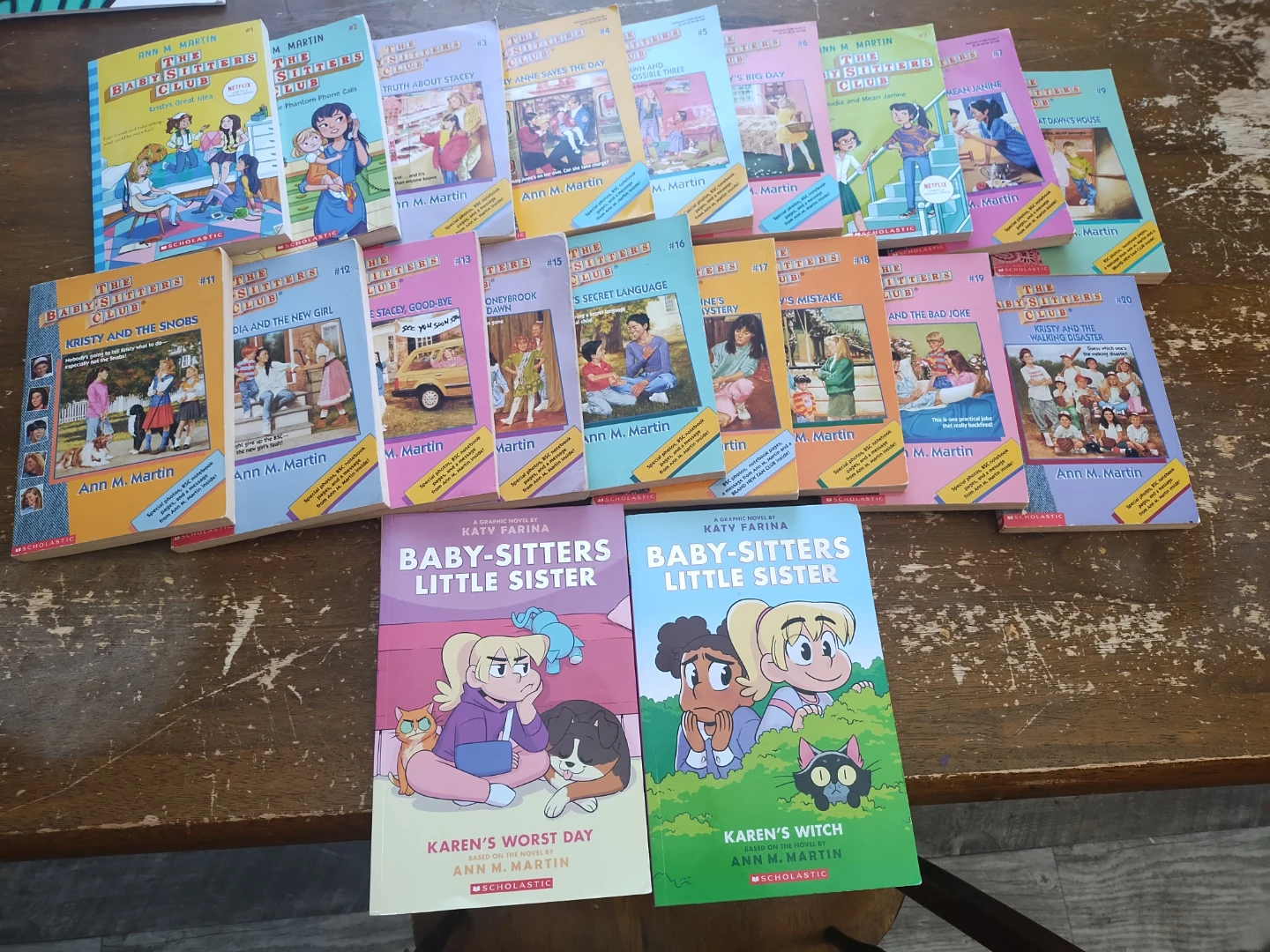 Baby-Sitters Club Books by Ann M. Martin