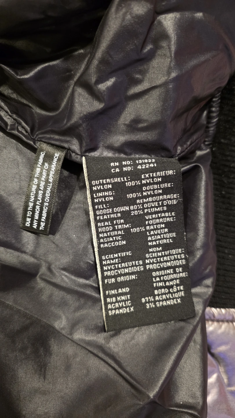 SAM. Metallic Puffer Jacket with Fur Hood - photo 4