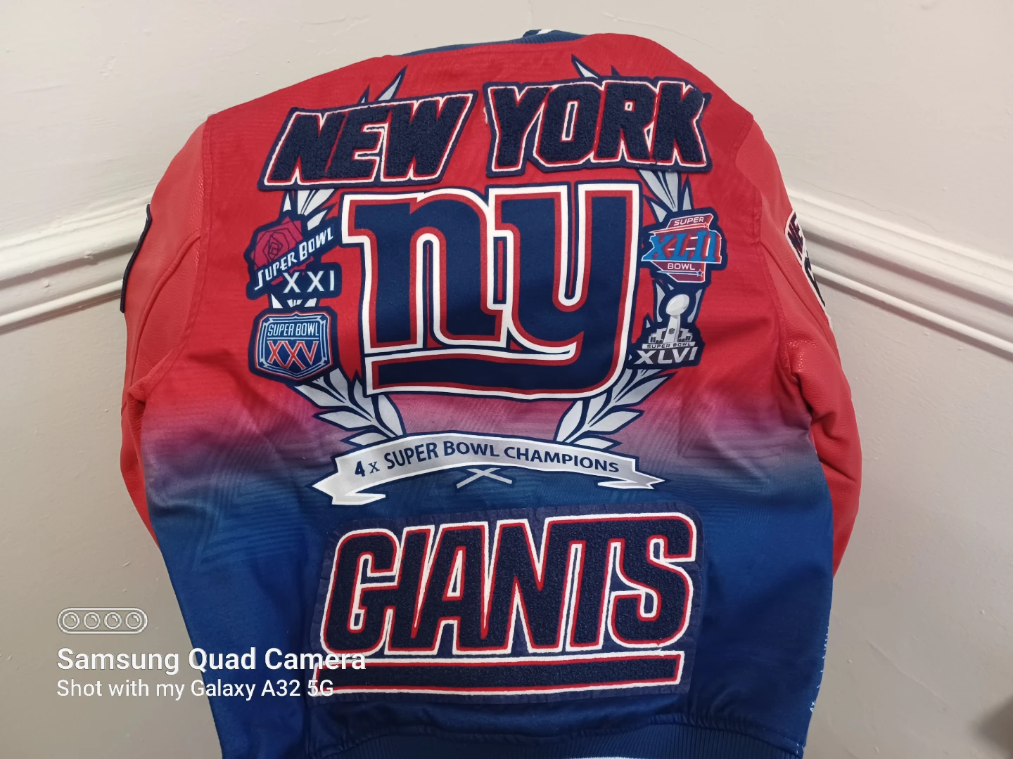 New York Giants Jacket - photo 2
