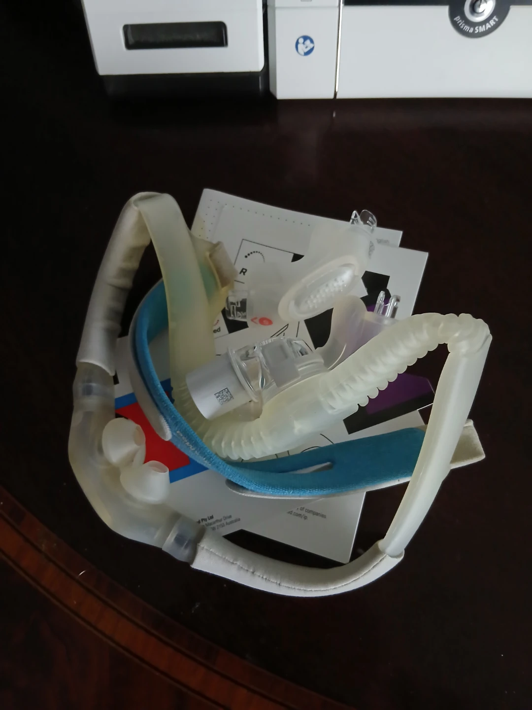 Lowenstein Prisma AQUA CPAP Machine with Mask - photo 4