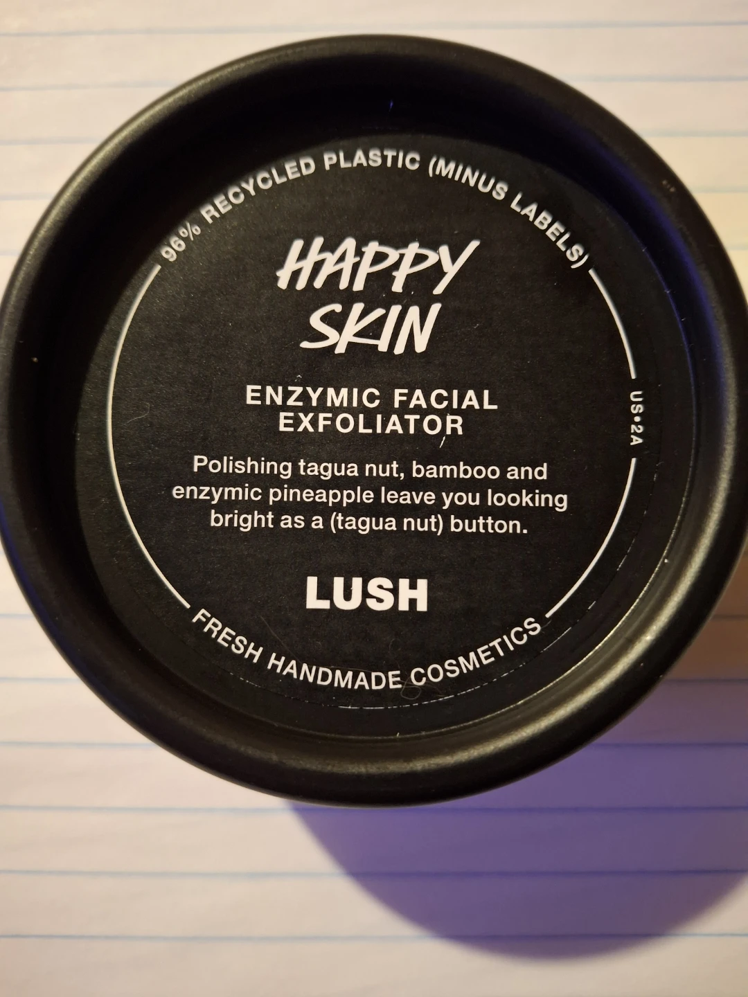 LUSH Happy Skin Enzymic Facial Exfoliator 100g - photo 3