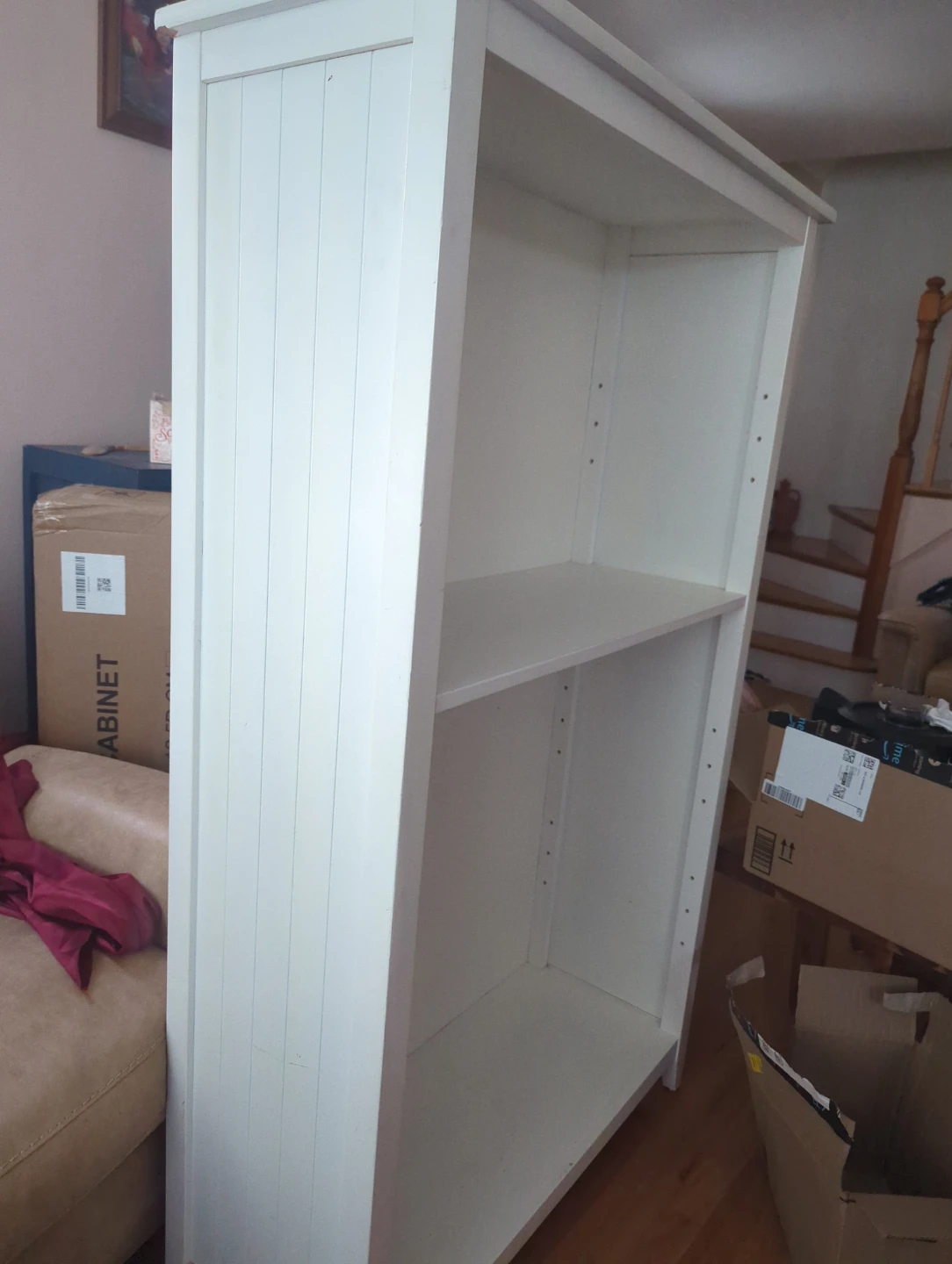 White Bookshelf - Great Condition - photo 2
