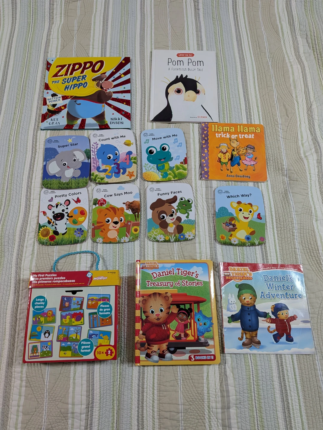 Baby book lot with Puzzle