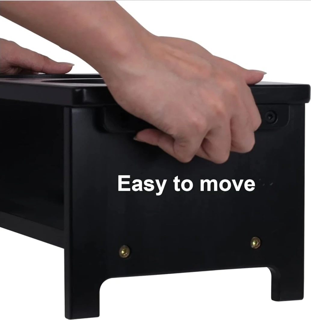 Elevated Dog Bowls - Bamboo Black - photo 3