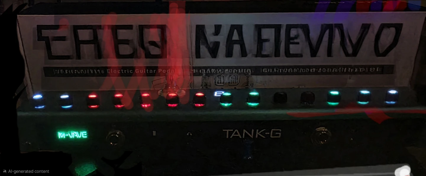 M-VAVE Tank-G Multi-Effects Electric Guitar Pedal - photo 4