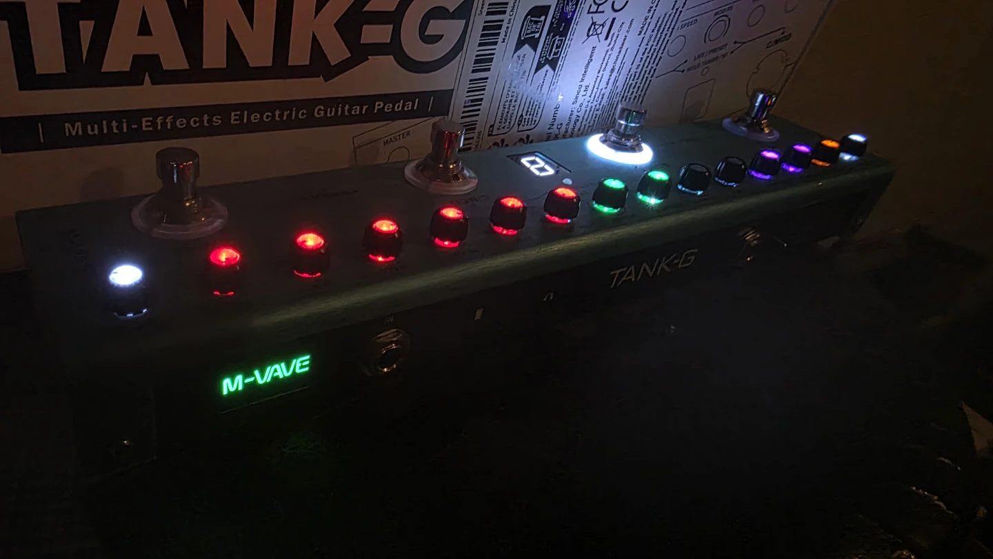 M-VAVE Tank-G Multi-Effects Electric Guitar Pedal - photo 5