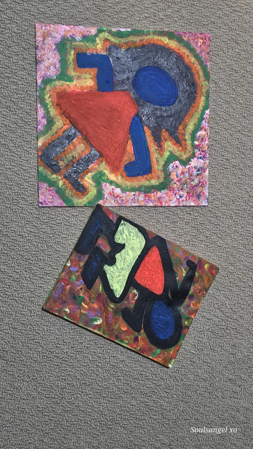 Two Abstract Paintings