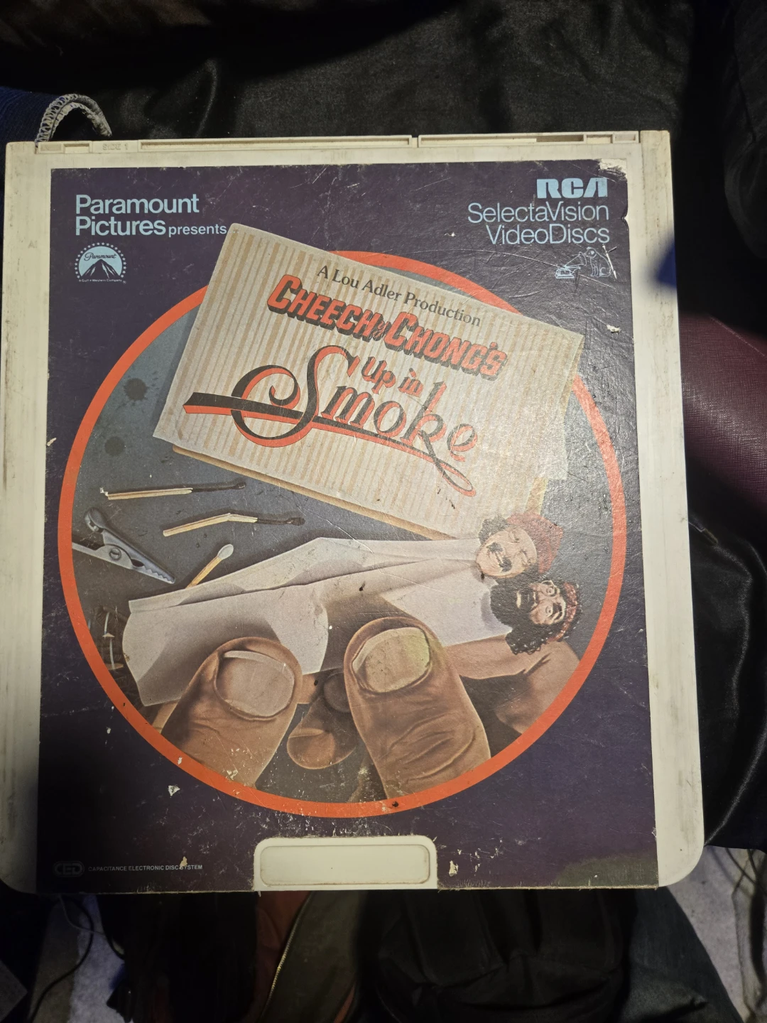 Cheech & Chong's Up In Smoke RCA SelectaVision Videodisc