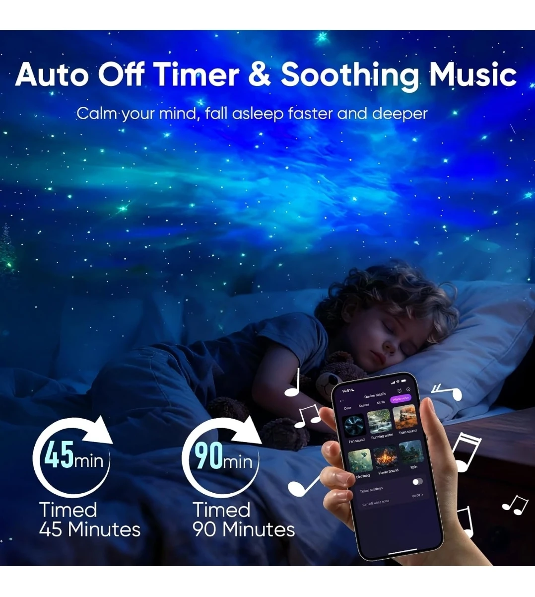 Astronaut Star Projector Night Light - photo 5