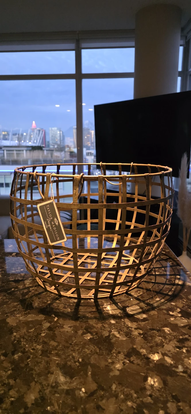 Taylor & Madison Metal Basket