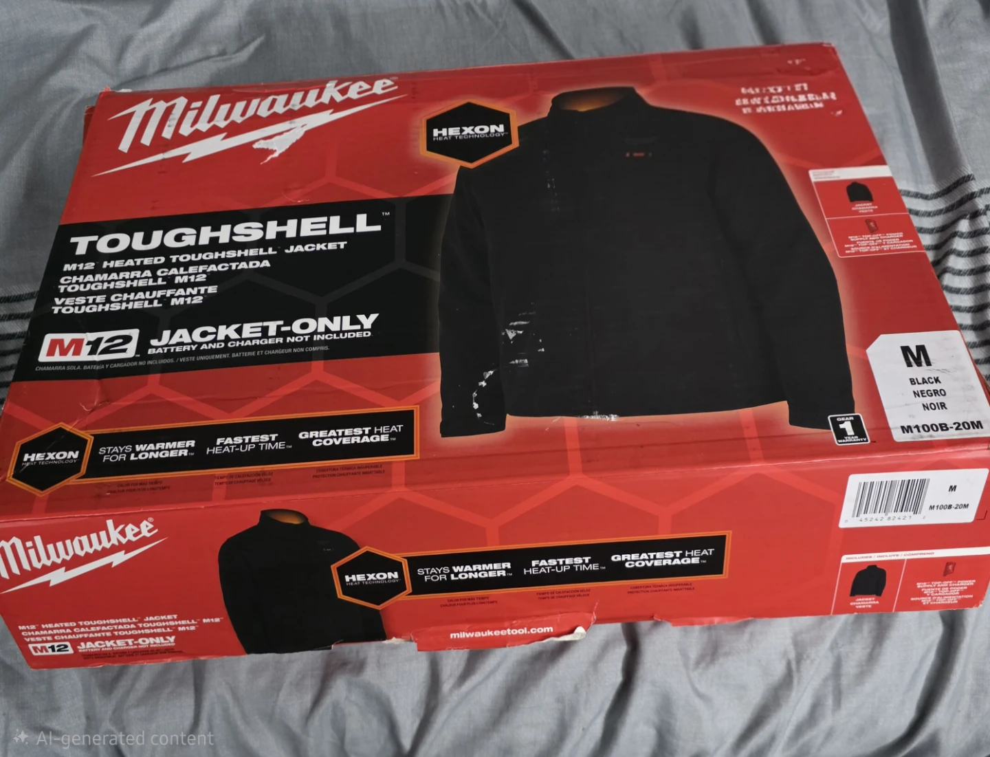 Milwaukee M12 Heated TOUGHSHELL Jacket - with original Box - photo 2