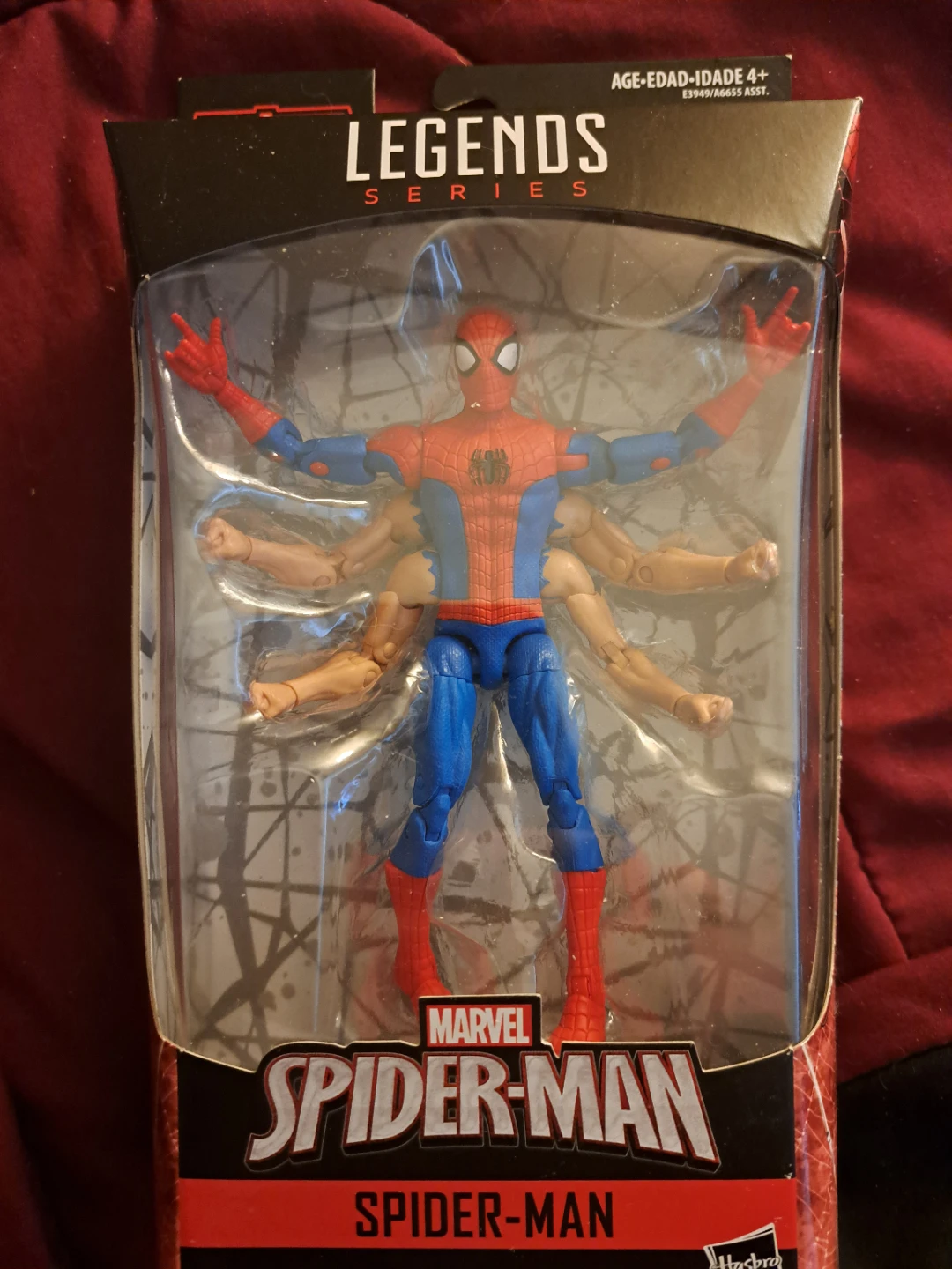 Marvel Legends Spider-Man Six-Armed Figure