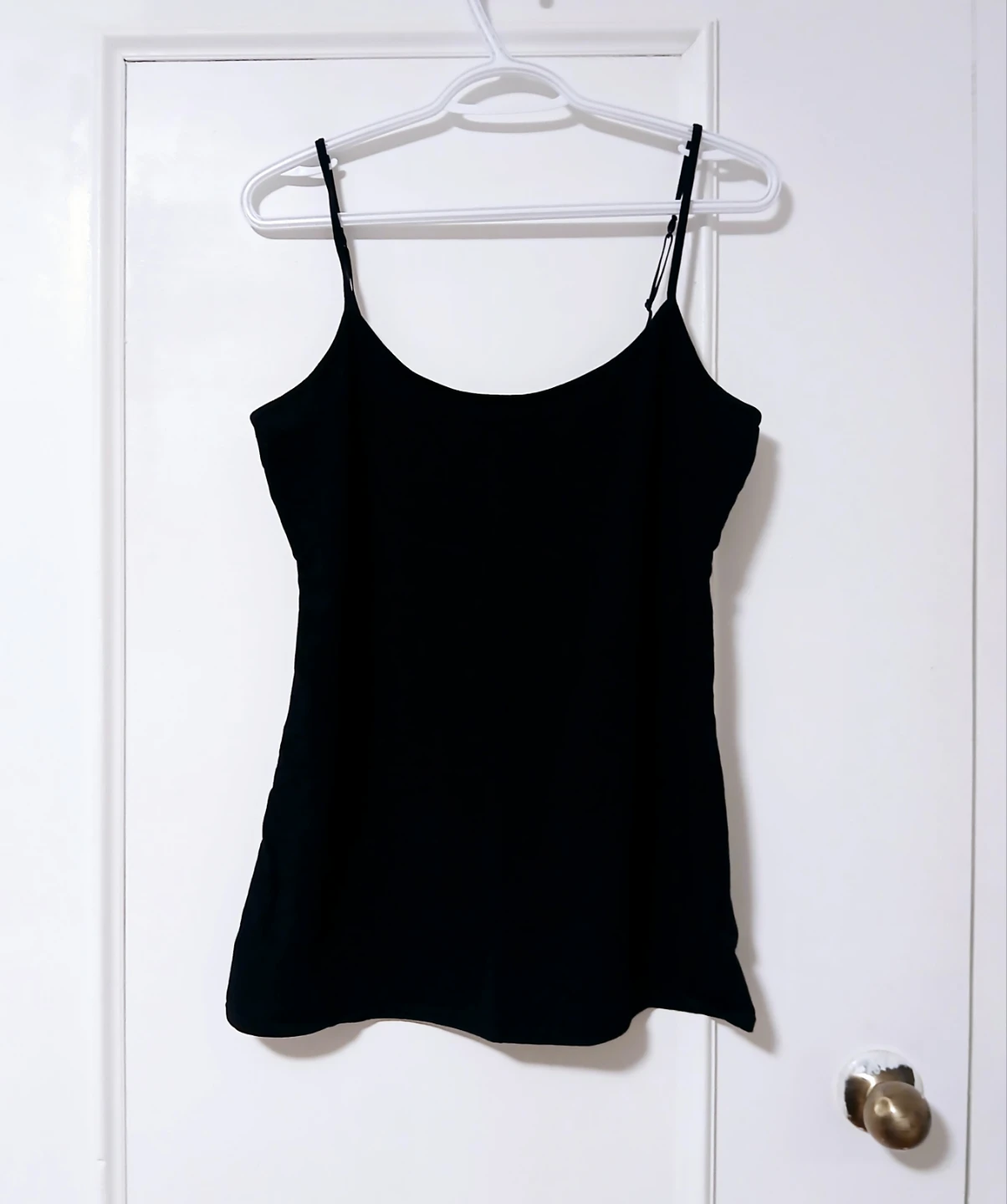 Size Large Old Navy Fitted Black Tank Top