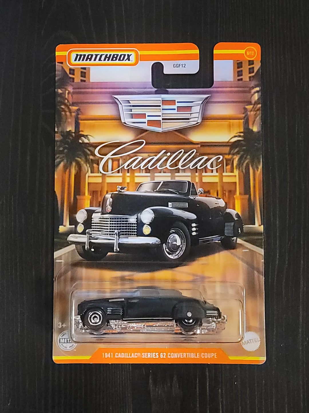 Matchbox 1941 Cadillac Series 62 Convertible Coupe