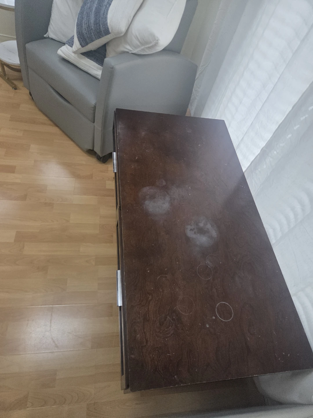Wood Coffee Table with Drawers - FREE - photo 2