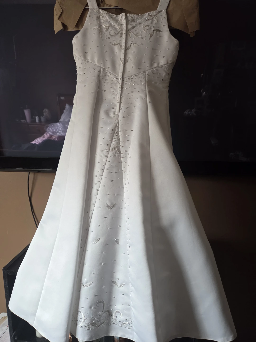 Beautiful White  1st Communion/ Flower Girl Dress -Size 6 - photo 3