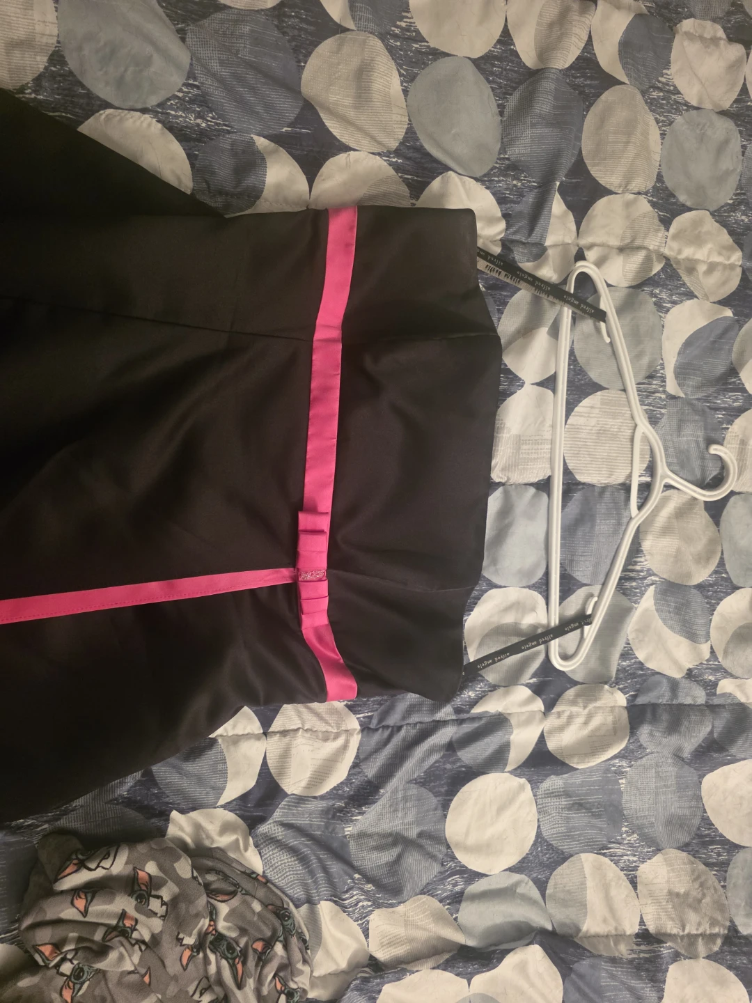 Alfred Angelo Black Strapless Dress