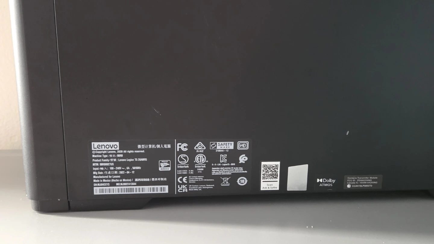 Lenovo Legion T5 Gaming PC - photo 3