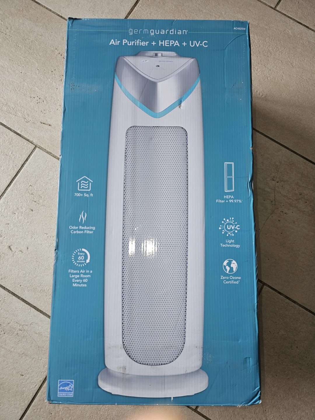 Germ Guardian Air Purifier HEPA + UV-C