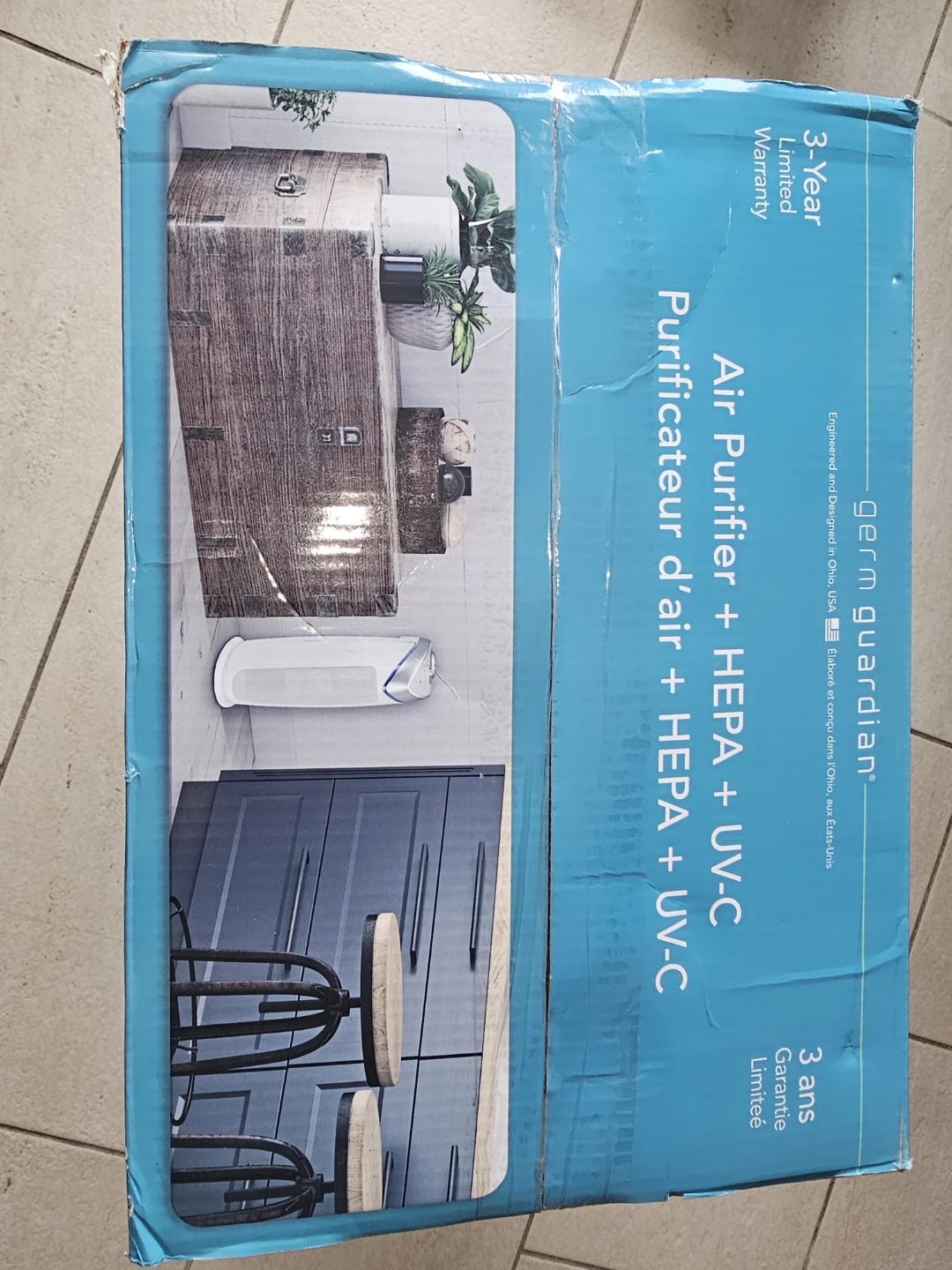 Germ Guardian Air Purifier HEPA + UV-C - photo 4