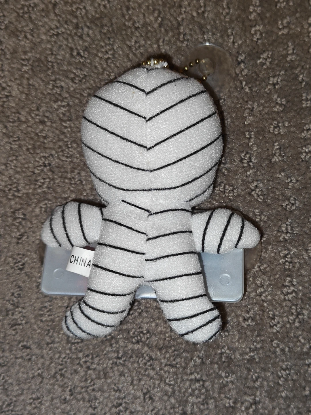 Vintage Cheeky Mummy Ninja 1990s Plush Doll Window Sign - photo 2