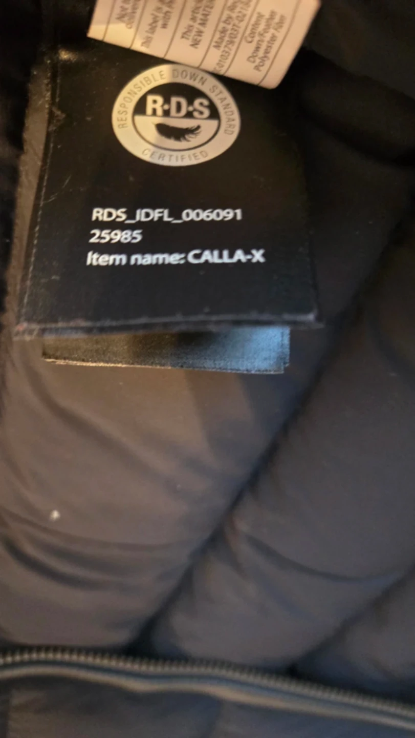 Mackage Calla-X Black Down Parka - Size L - photo 4