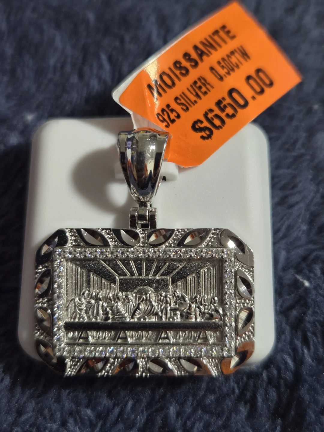 Ultima cena Moissanite 925 Silver Pendant - photo 2