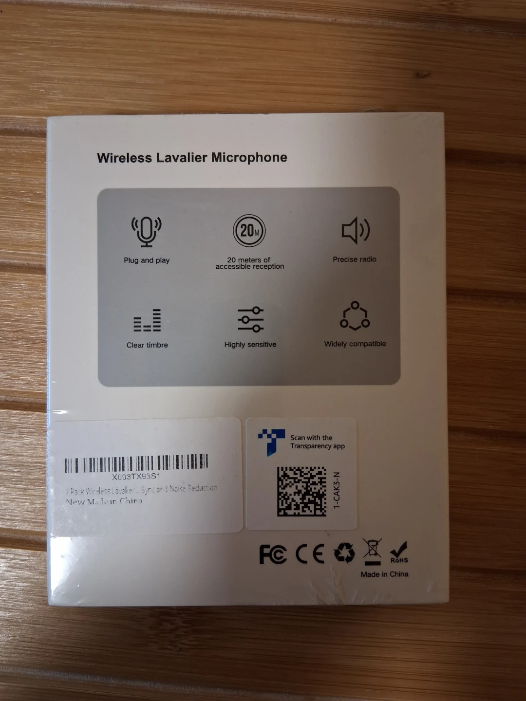 Wireless Lavalier Microphone - New in Box - photo 2