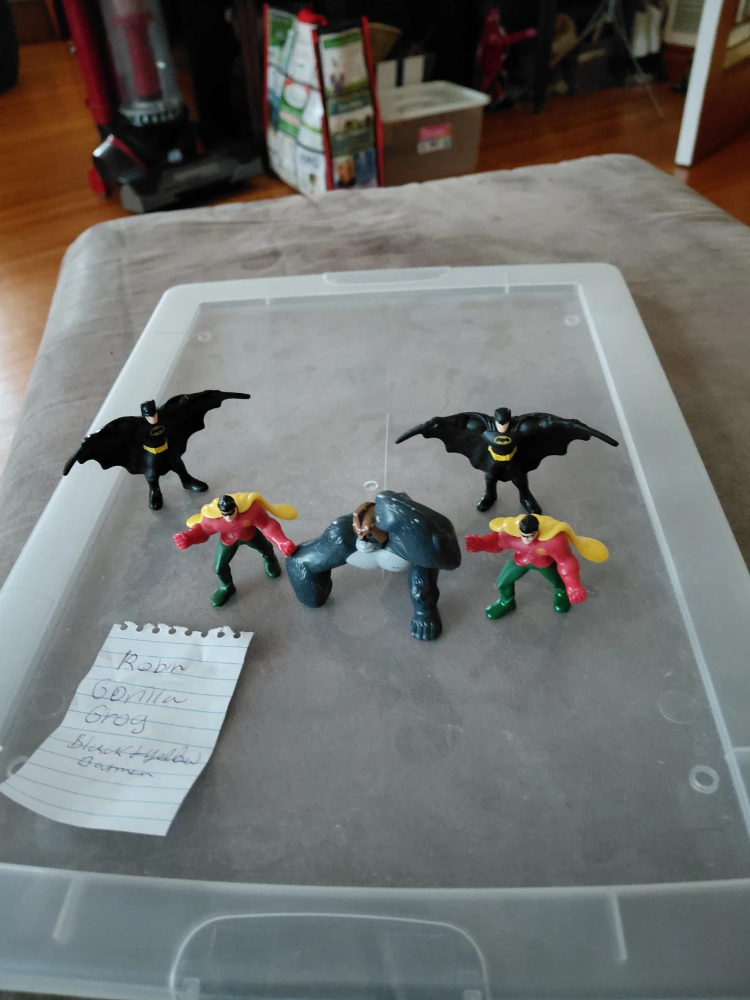 Batman, Robin, & Gorilla Grodd Action Figures