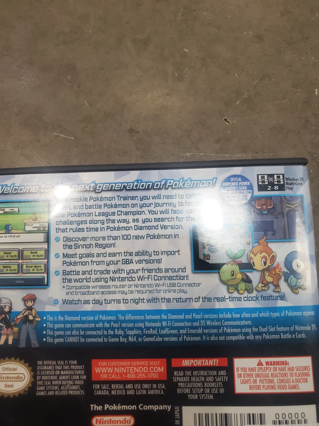 Pokémon Diamond Version - Nintendo DS Game - photo 3