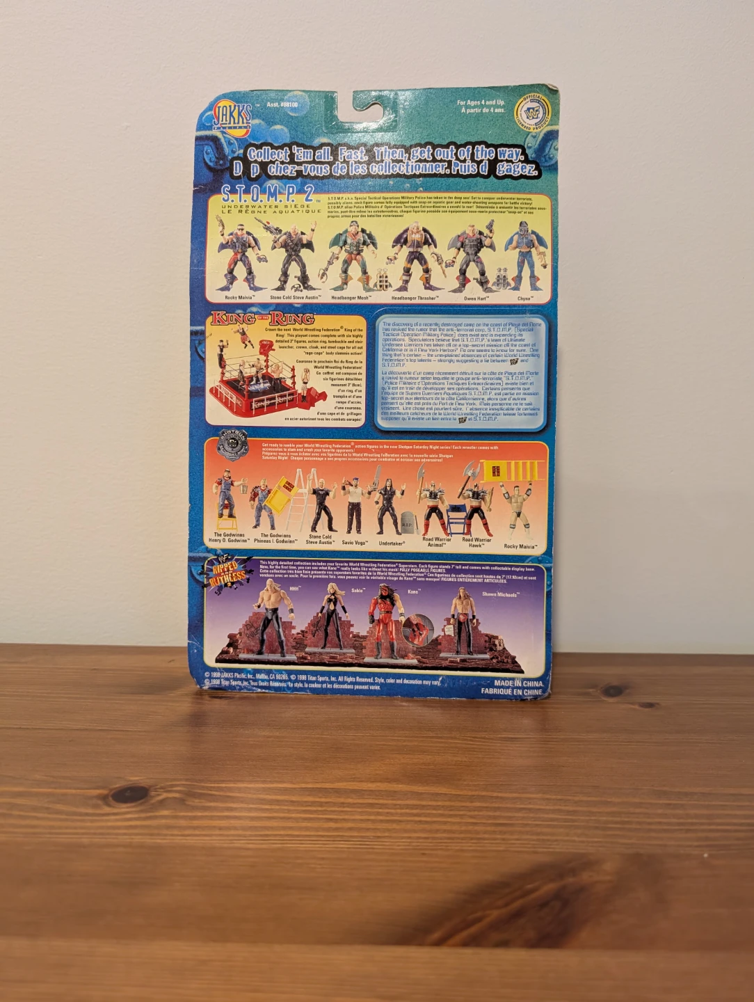 WWF Owen Hart S.T.O.M.P. 2 Action Figure - photo 2