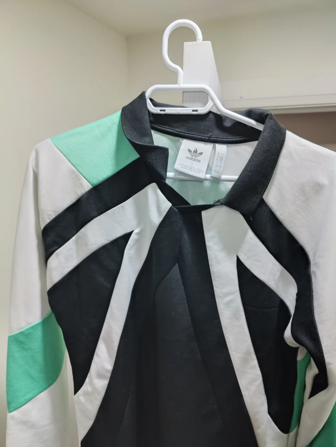 Adidas Long Sleeve Colour Block Top - photo 2