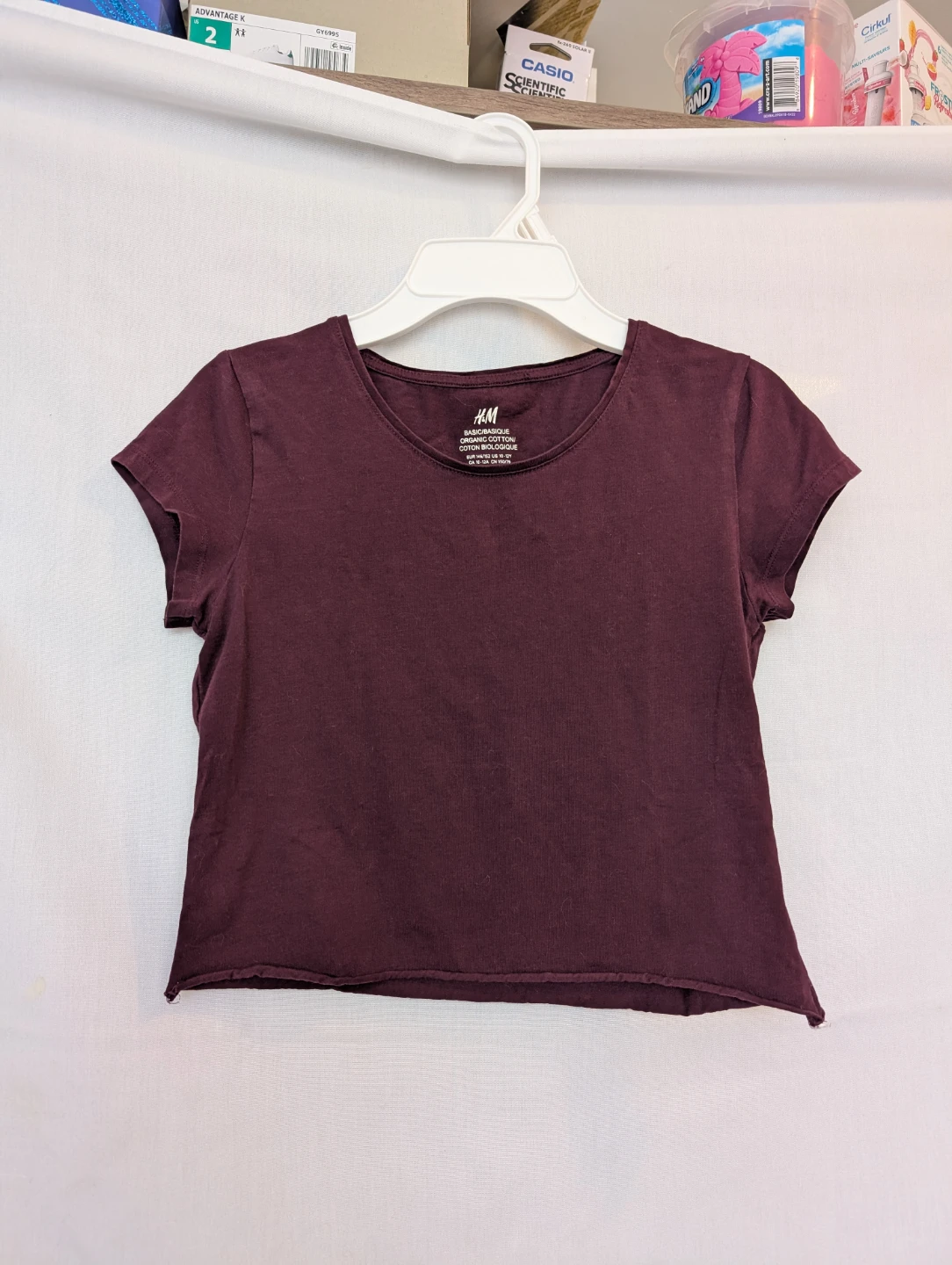 H&M Basic Organic Cotton Tee - Size 10-12Y