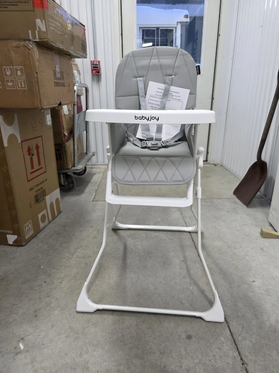Baby Joy High Chair - Gray - photo 3