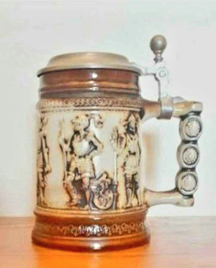 Vtg. West German Gerz Gerzman Beer Stein