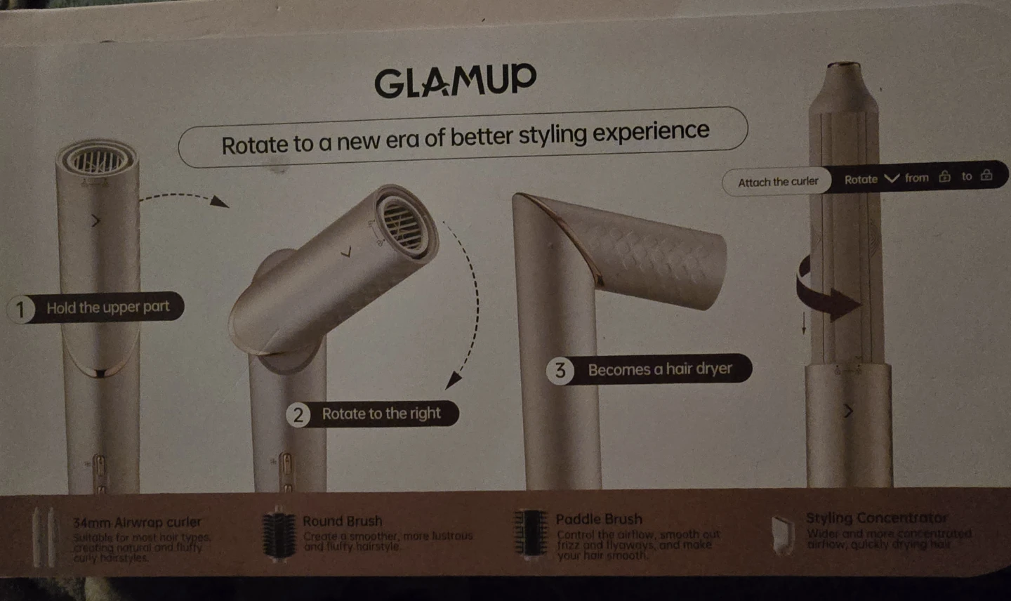 GlamUp Beauty Wand Hair Styler - photo 3