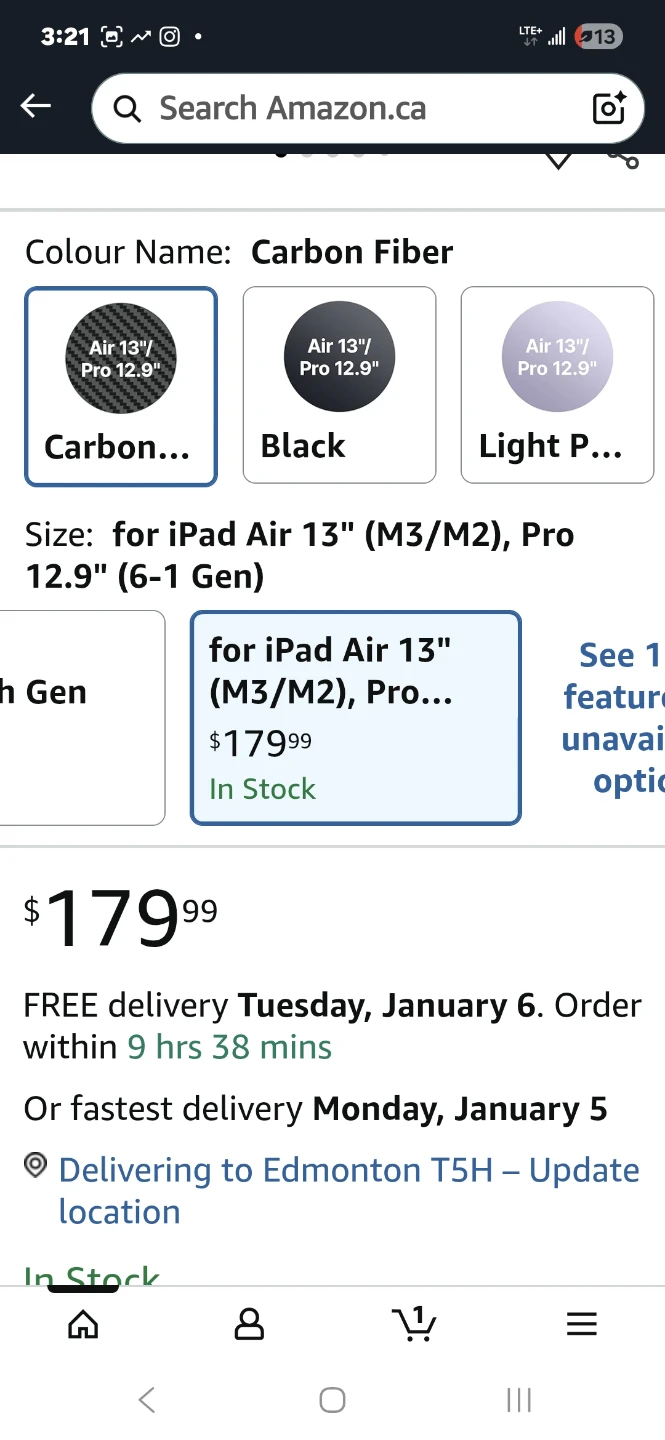 Edge iPad air 13 Keyboard Case w/ Trackpad - photo 3