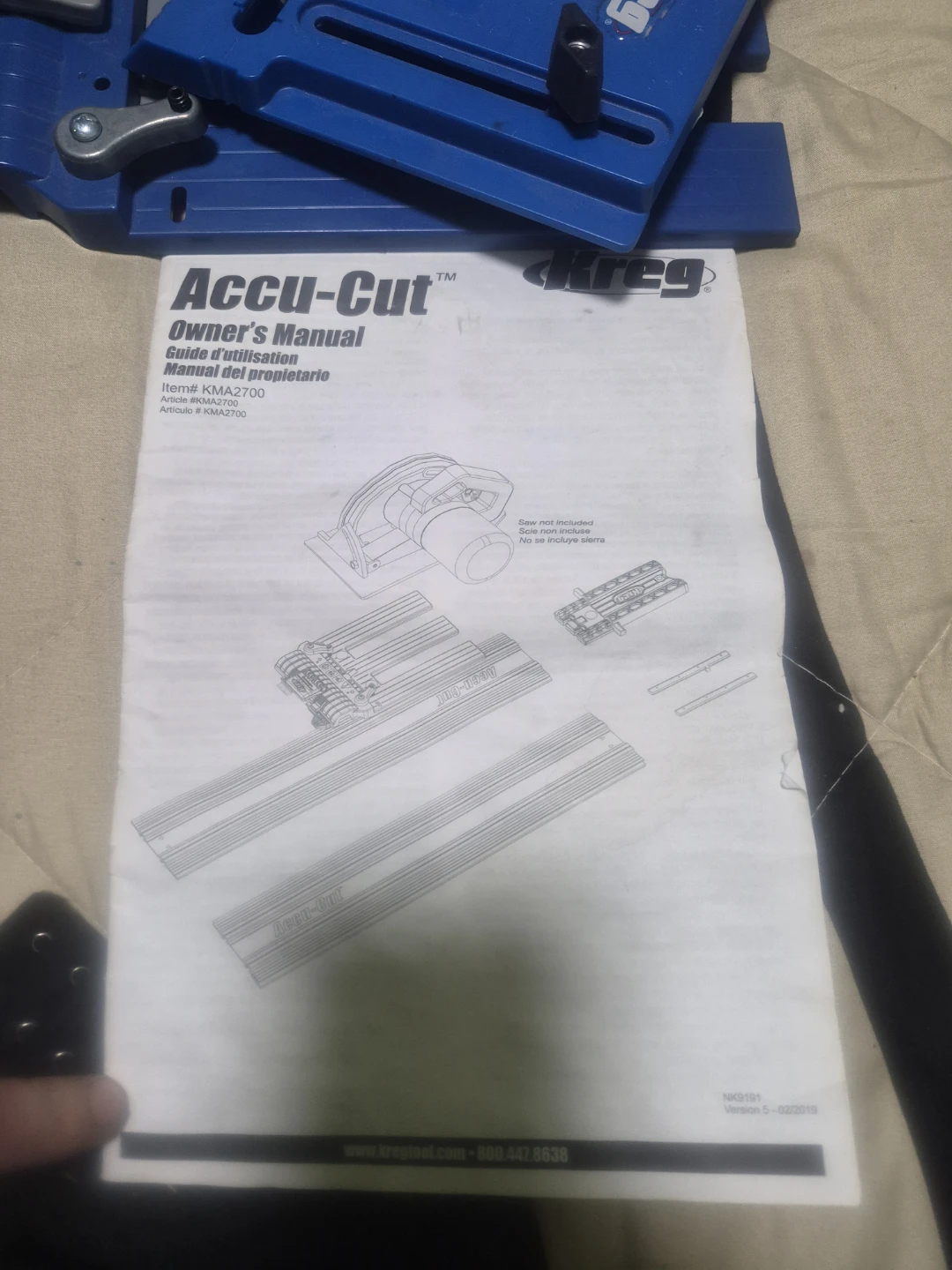 Kreg Accu-Cut Circular Saw Guide
