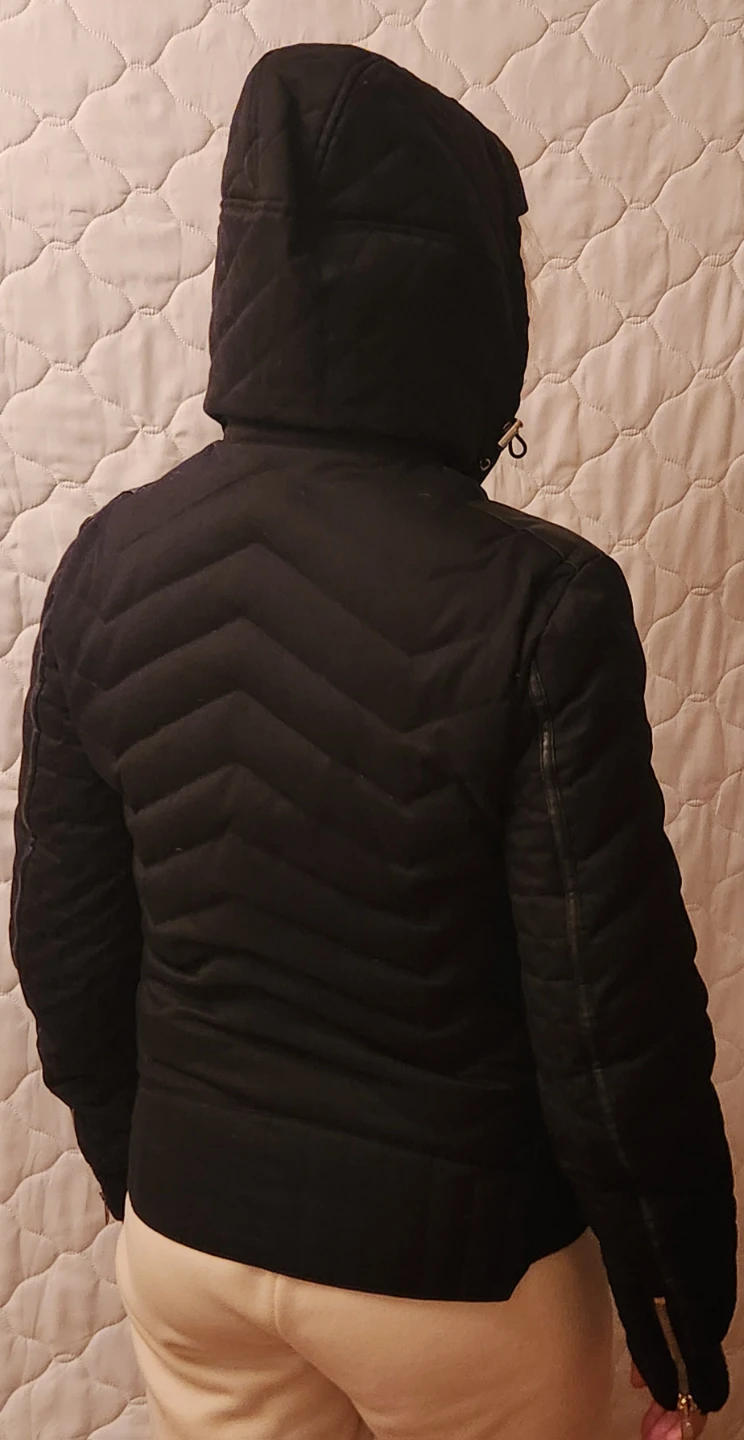 THE KOOPLES Black Quilted Puffer Jacket with Hood - photo 3