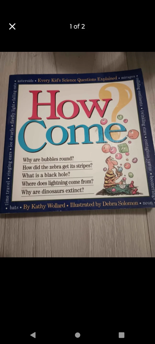 How Come Book by Kathy Wollard