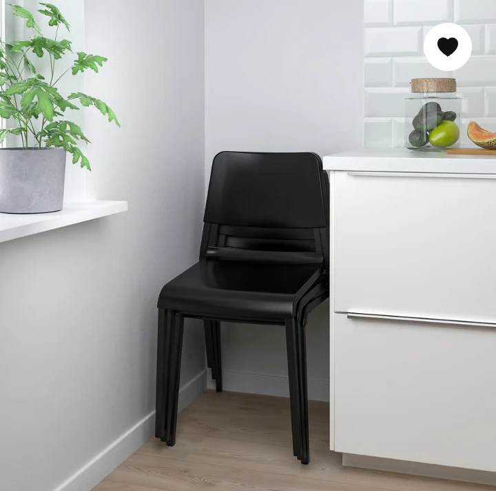 IKEA IVAR Black Chair - photo 2