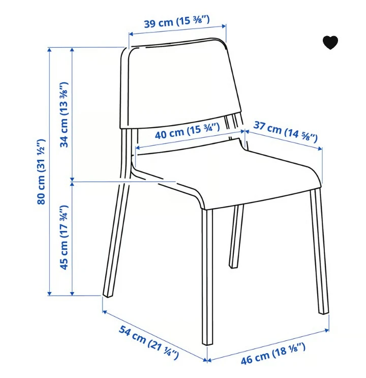 IKEA IVAR Black Chair - photo 5
