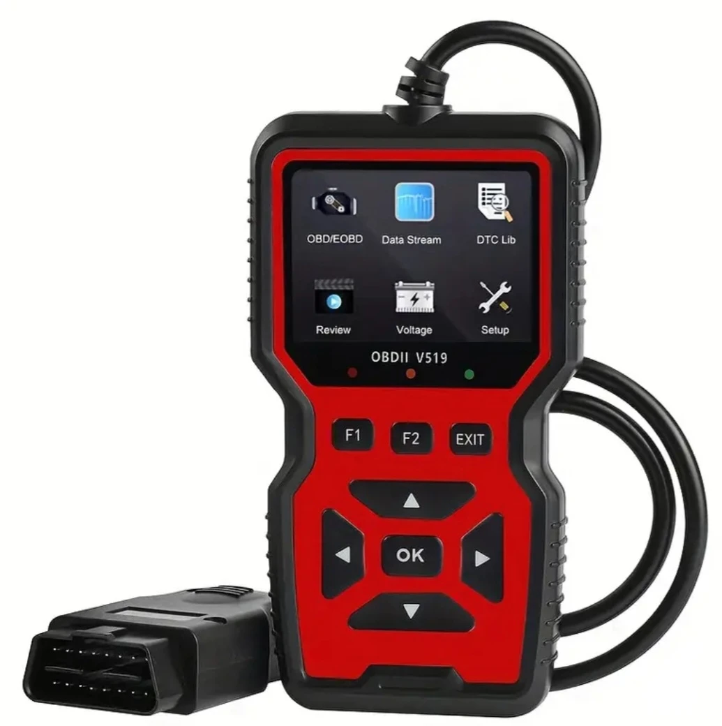 Easy-to-use Professional OBD II scan tool, Clear engine light