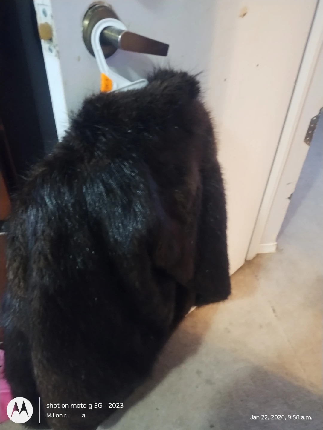 Brown Leather and Fur Jacket - photo 4