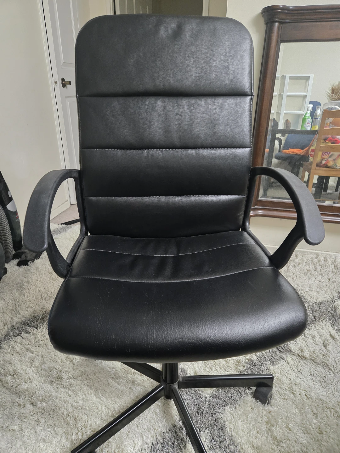 IKEA Torkel Swivel Chair - Black