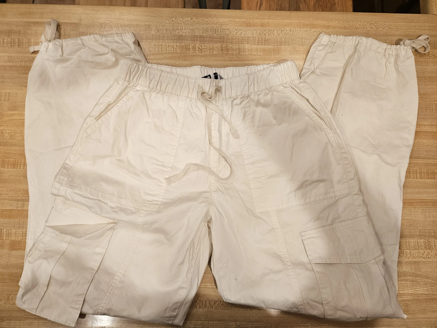 YMI Jeans USA White Cargo Pants - Size S