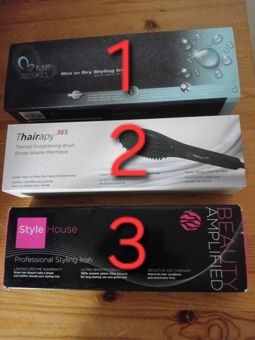 NEW!   Style House Professional Styling Iron or Brush